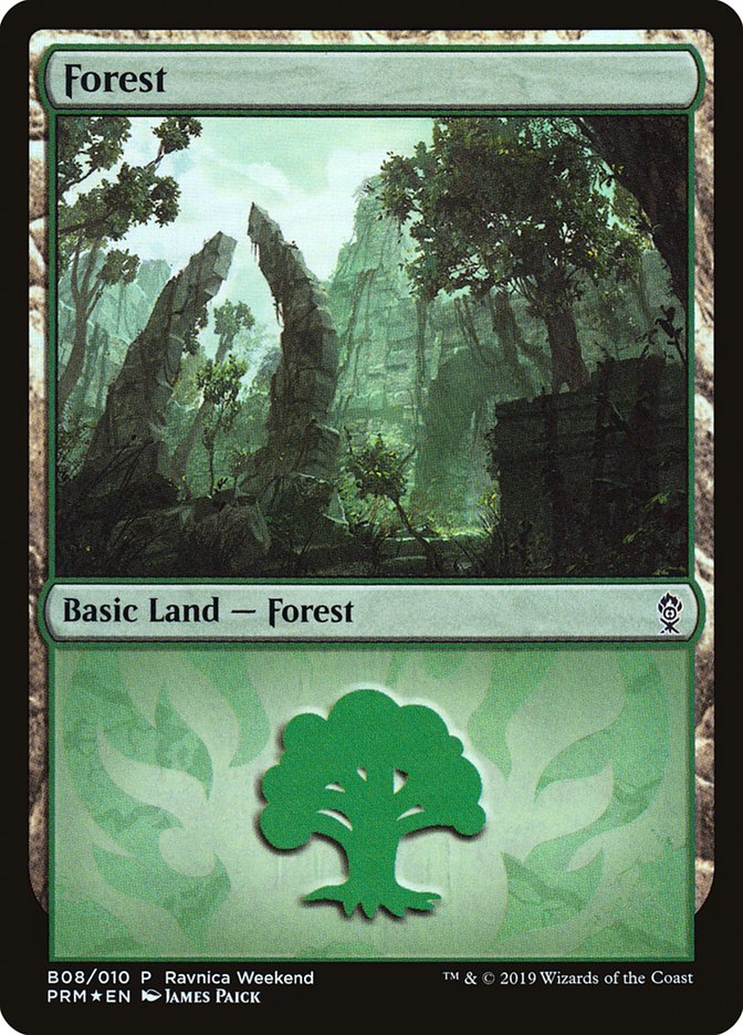 Forêt (B08) [Kit de guilde Allégeance de Ravnica]