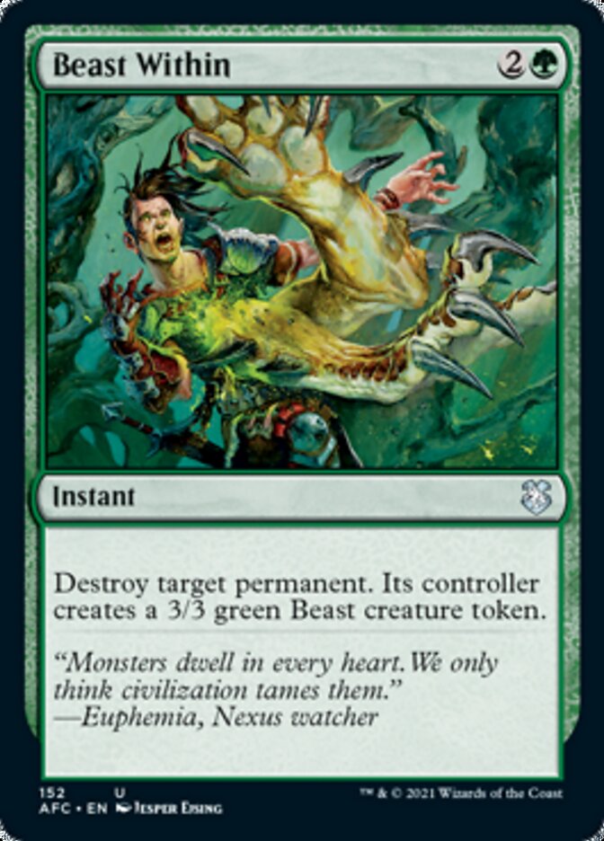 Bête intérieure [Magic: The Gathering – Aventures dans les Royaumes oubliés Commander]