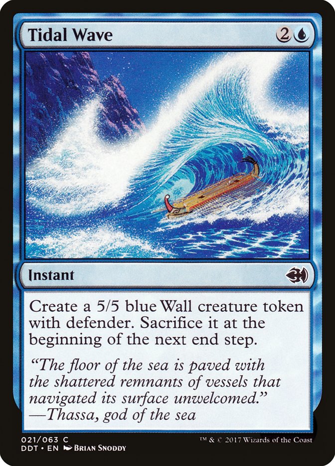 Vague géante [Duel Decks: Merfolk vs. Goblins]