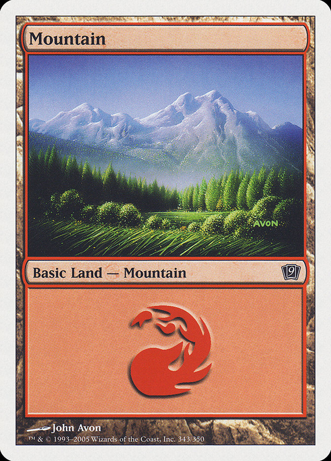 Montagne (343) [Neuvième édition]