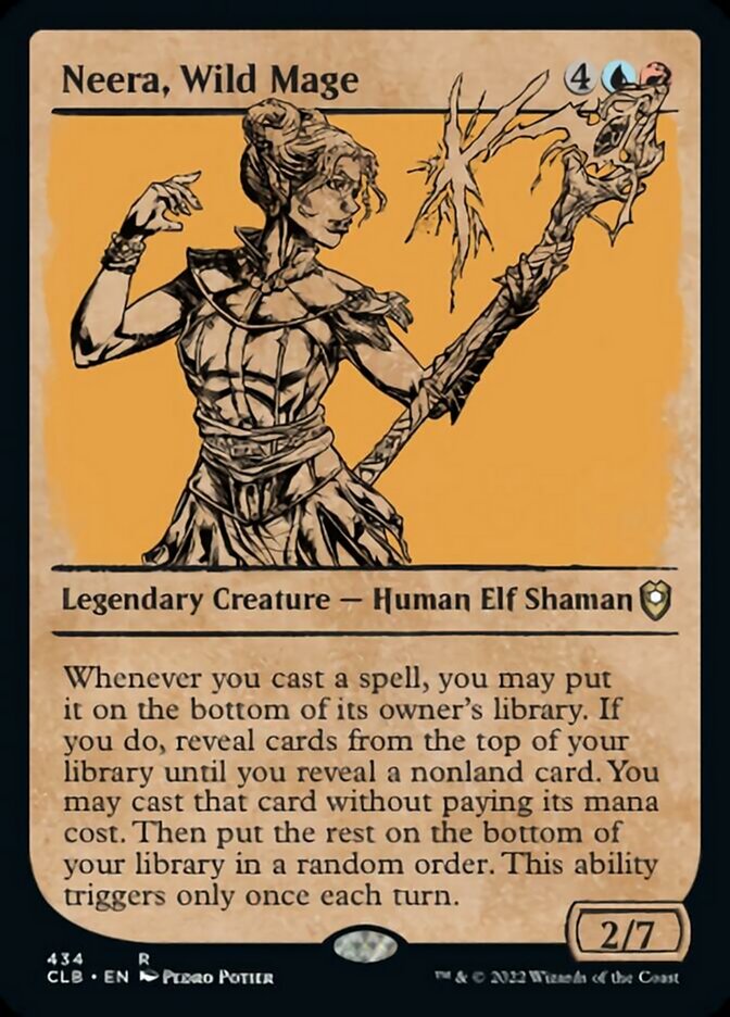 Neera, maga salvaje (Exhibición) [Commander Legends: Battle for Baldur's Gate]