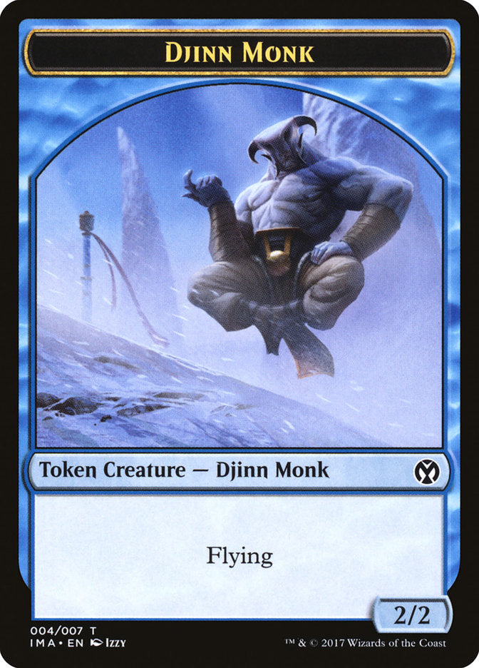 Jeton Moine Djinn [Jetons Iconic Masters]