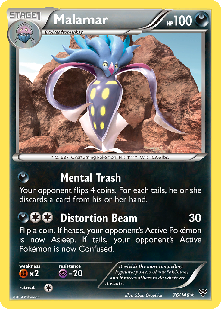 Malamar (76/146) [XY: Set de base]