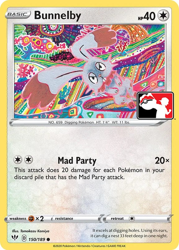 Bunnelby (150/189) [Paquete de premios - Serie uno]