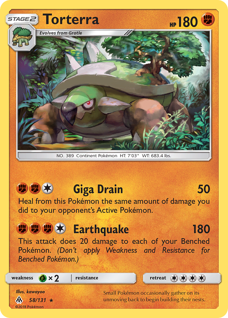 Torterra (58/131) [Soleil et Lune : Lumière Interdite]