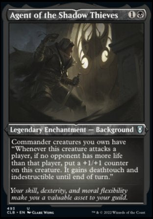 Agente de los ladrones de la sombra (Grabado foil) [Commander Legends: Battle for Baldur's Gate]