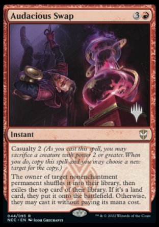 Échange audacieux (Pack promo) [Promos Commander Les rues de la Nouvelle-Capenna]