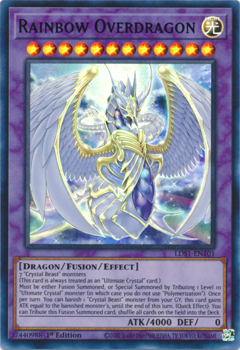 Dragon Arc-en-ciel (Bleu) [LDS1-FR101] Ultra Rare