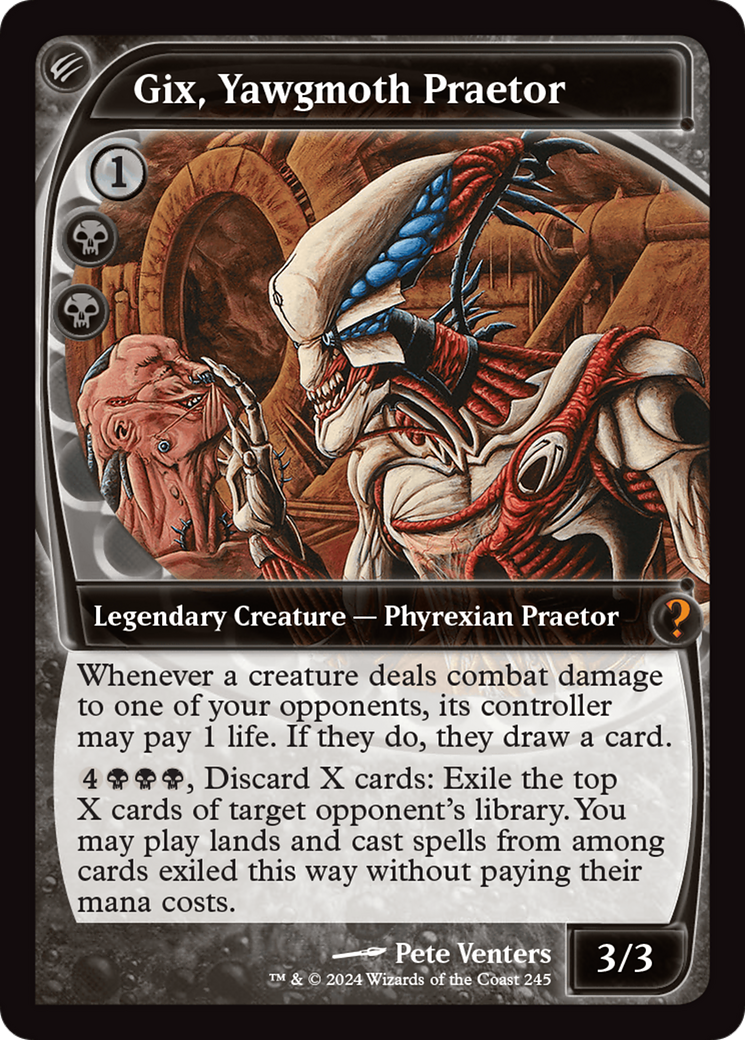 Gix, Prêtre de Yawgmoth (Vision de l'avenir) [Booster mystère 2]