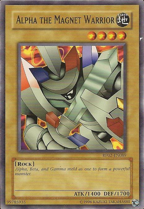 Alpha le Guerrier Aimantique [RP02-EN089] Rare