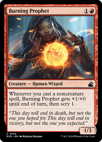Profeta ardiente [Ravnica Remastered]