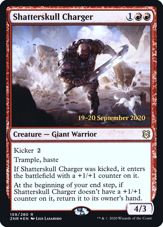 Cargador quiebracráneos [Promos de la Presentación de Zendikar Rising]