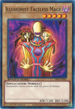 Illusionniste Mage sans Visage [SS04-FRB02] Commune