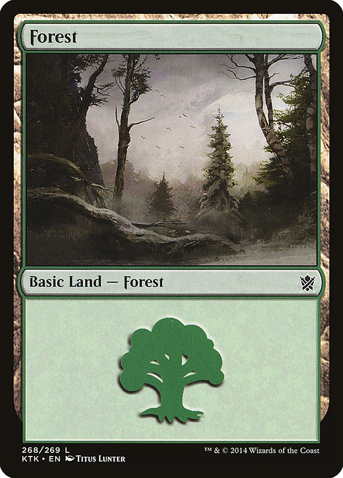 Forêt (268) [Khans de Tarkir]