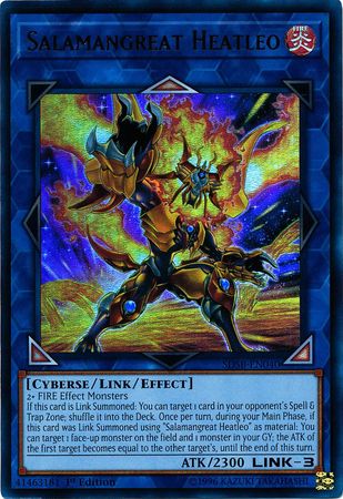 Salamangrande Heatleo [SDSB-FR040] Ultra Rare