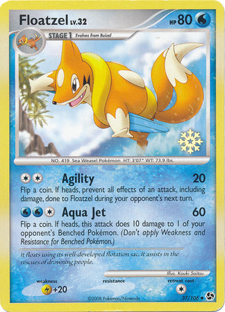 Floatzel (37/106) [Promos Calendrier de l'Avent]