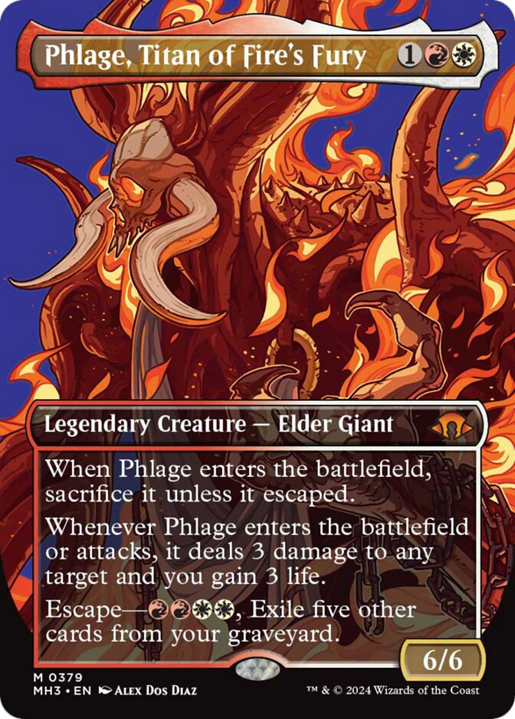 Phlage, fureur du Titan de feu (Sans bordure) [Modern Horizons 3]