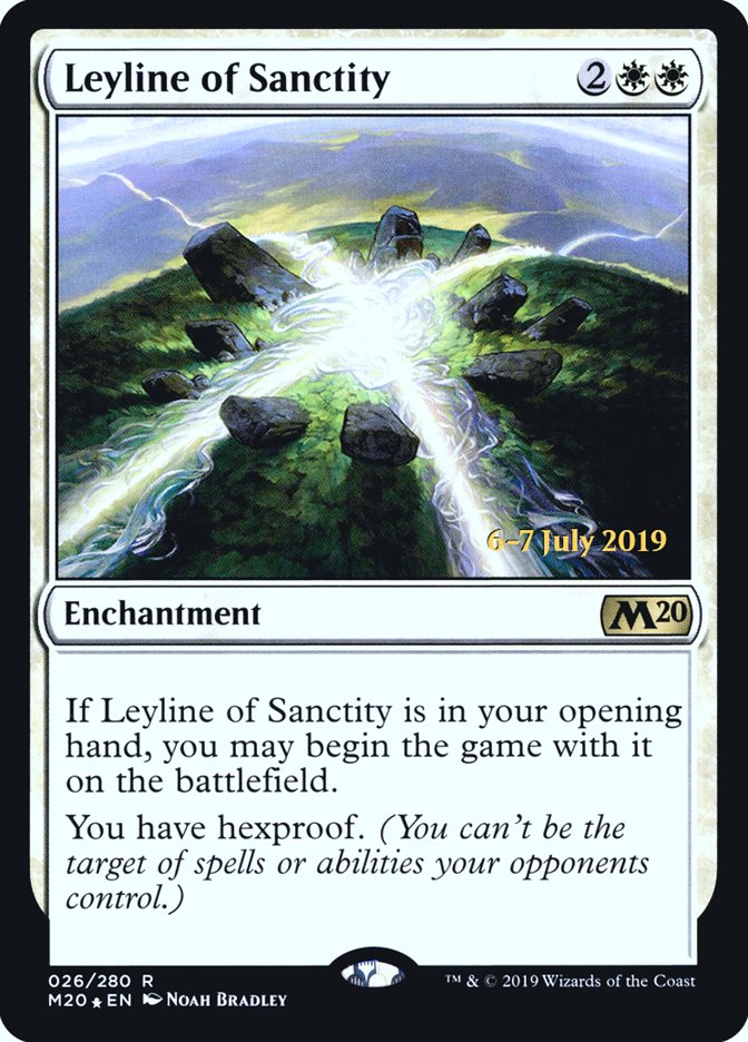 Ligne Ley de la Sainteté [Prerelease Promos de l'édition de base 2020]