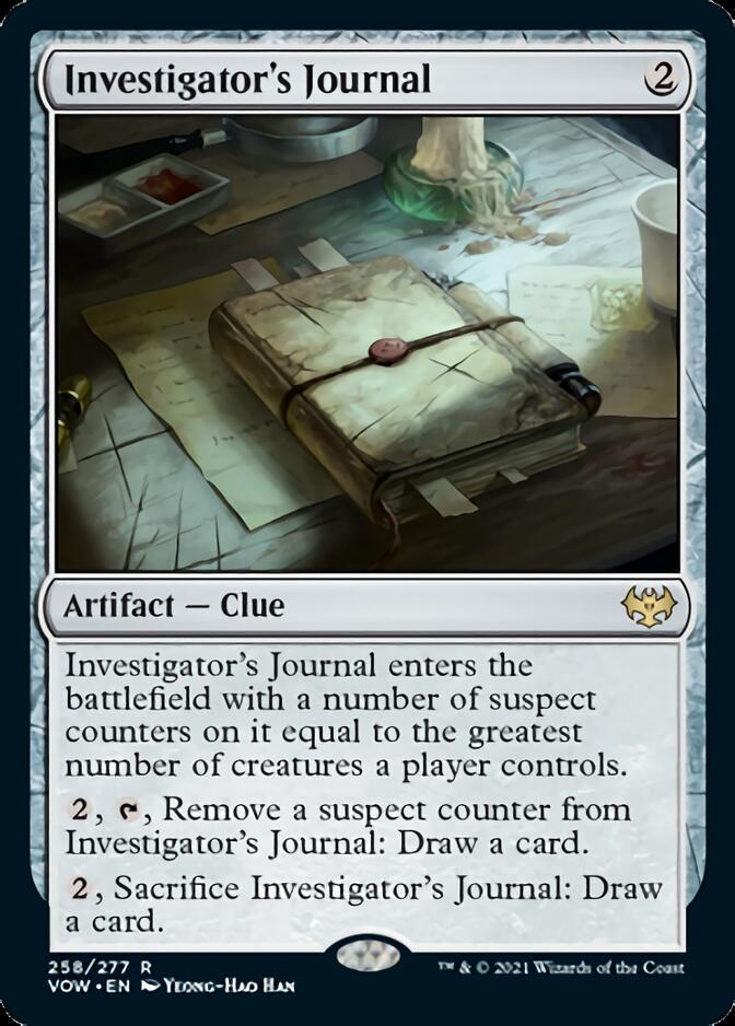 Diario del Investigador [Innistrad: Voto Carmesí]