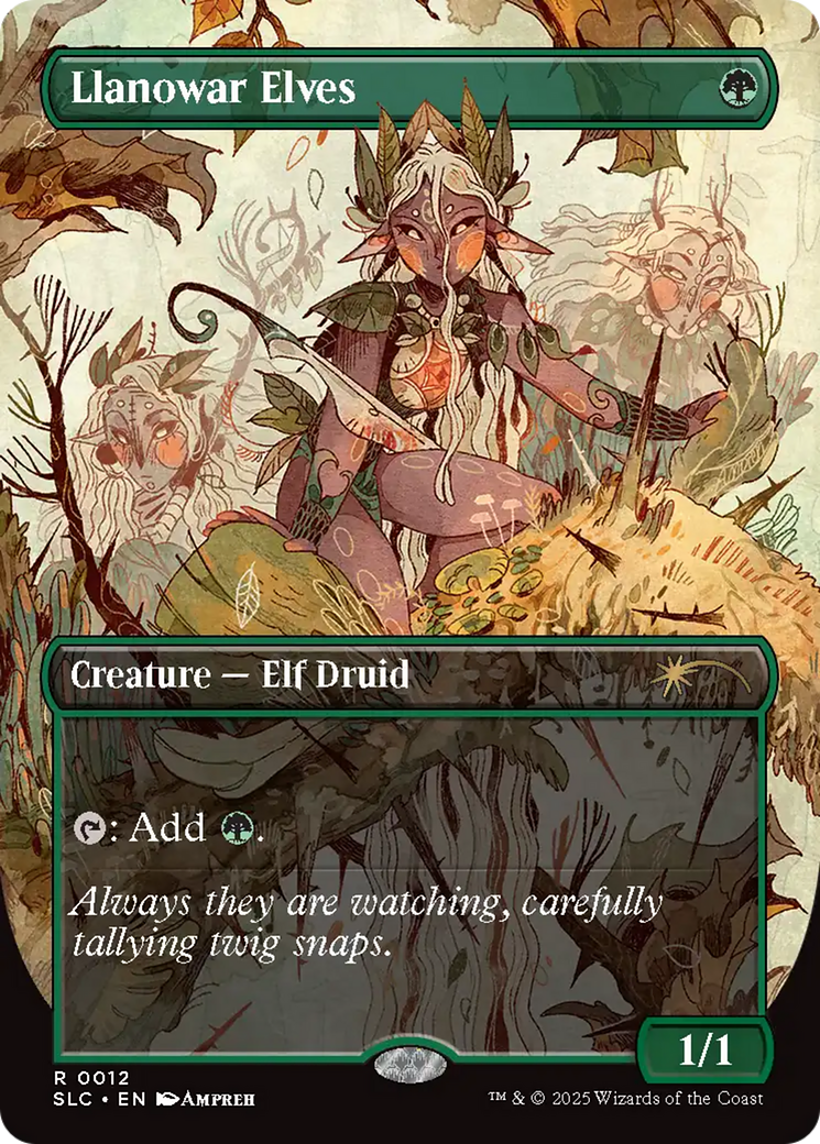 Elfos de Llanowar [Kit de cuenta regresiva de Secret Lair]