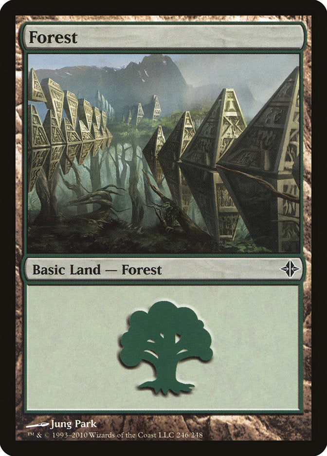 Forêt (246) [L'Ascension des Eldrazi]