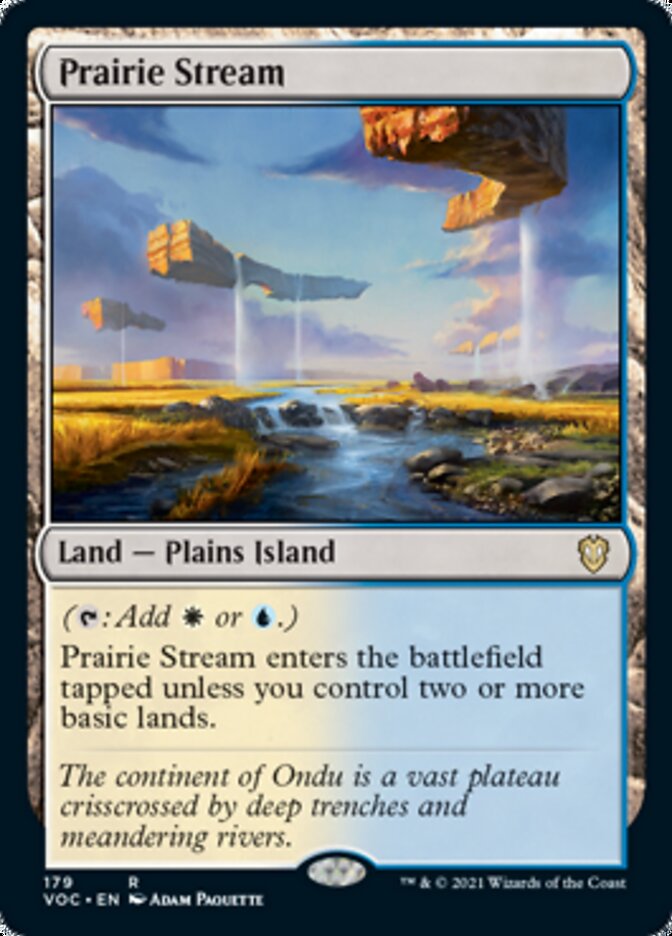 Ruisseau de prairie [Innistrad : Commander Chasse Écarlate]
