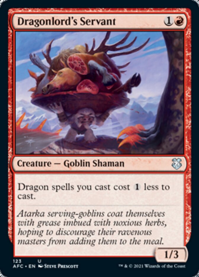 Serviteur du seigneur draconique [Donjons & Dragons : Commander Légendes de l'Oubli]