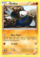 Drilbur (13/30) [Negro y Blanco: Kit de Entrenador - Excadrill]
