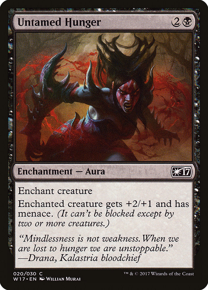 Faim insatiable [Welcome Deck 2017]