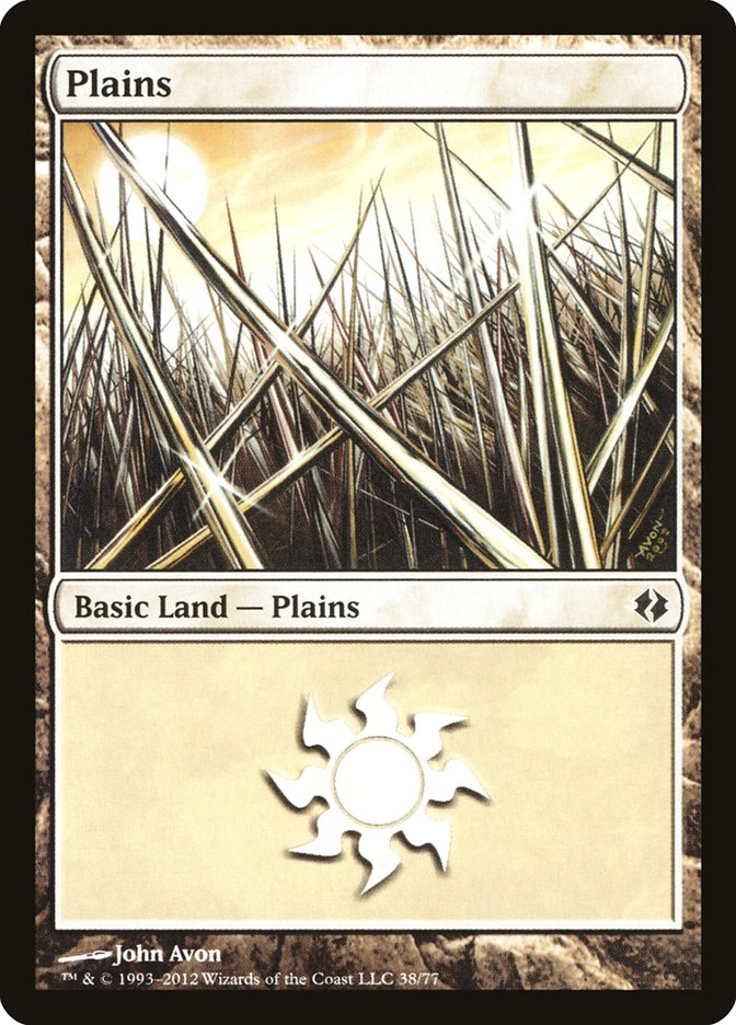 Plaine (38) [Duel Decks: Venser vs. Koth]