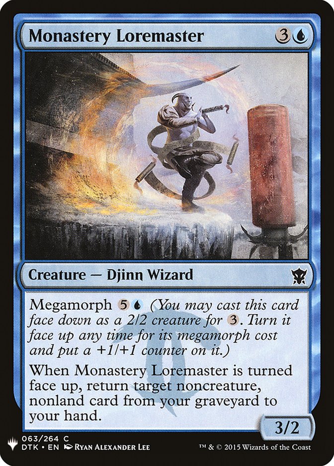 Maître des traditions du monastère [Mystery Booster]