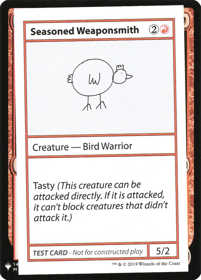 Forgeron chevronné [Cartes de test d'extension Mystery Booster]