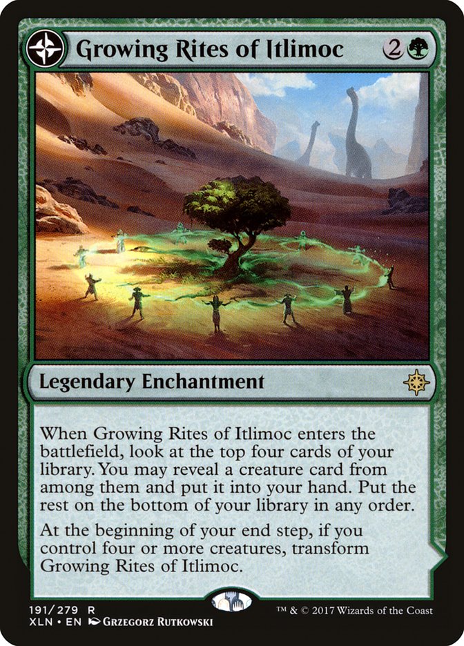 Rituels de croissance d'Itlimoc // Itlimoc, berceau du soleil [Ixalan]