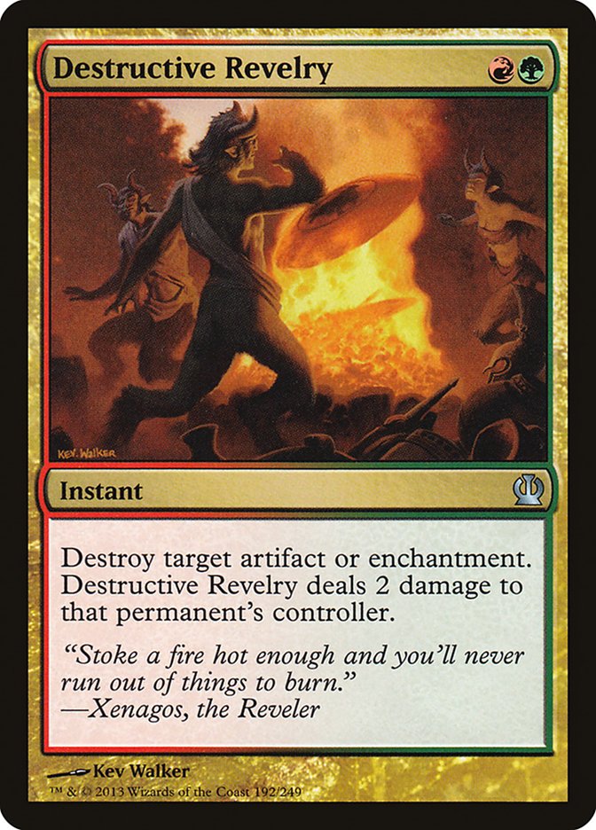 Bacchanale destructrice [Theros]