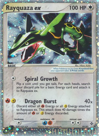 Rayquaza ex (97/97) [EX : Dragon]
