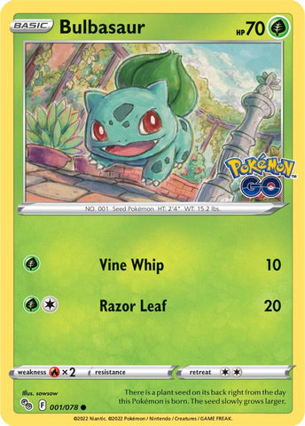 Bulbizarre (001/078) [Pokémon GO]