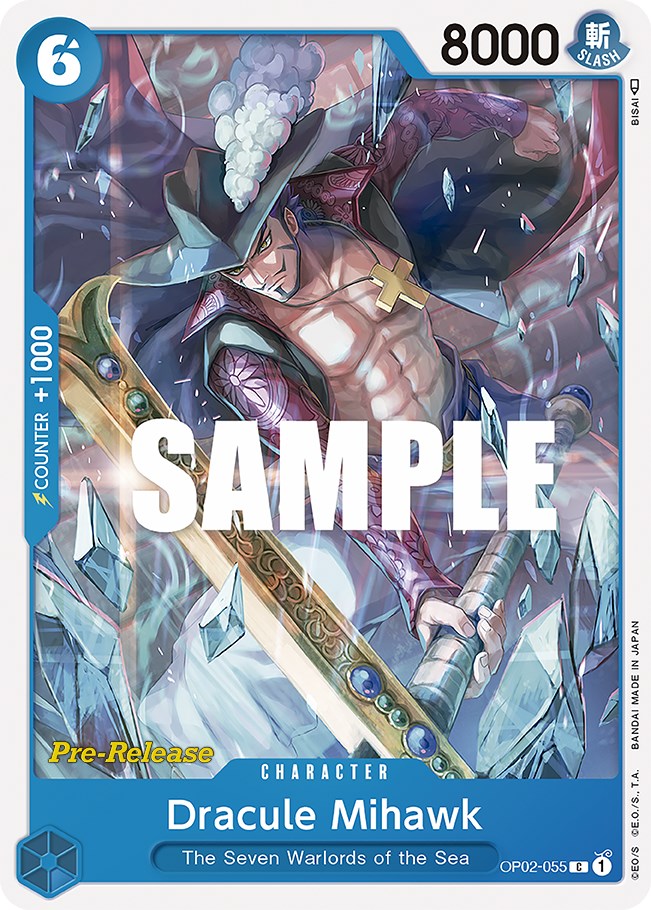 Dracule Mihawk [Cartas de Pre-lanzamiento de Paramount War]