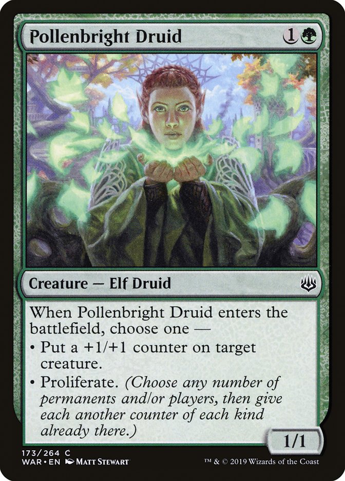 Druidesse lumipollène [Guerre des Planeswalkers]