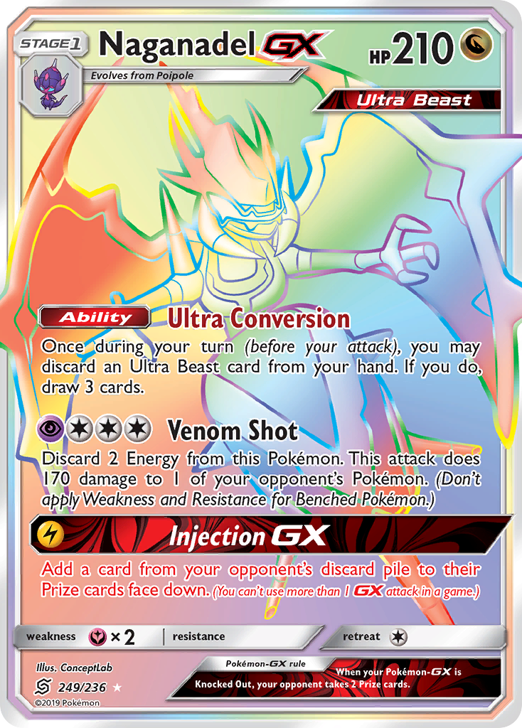 Naganadel GX (249/236) [Soleil et Lune : Harmonie des Esprits]