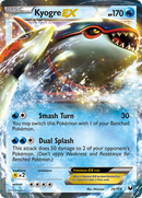 Kyogre EX (26/108) [Noir & Blanc : Explorateurs Obscurs]