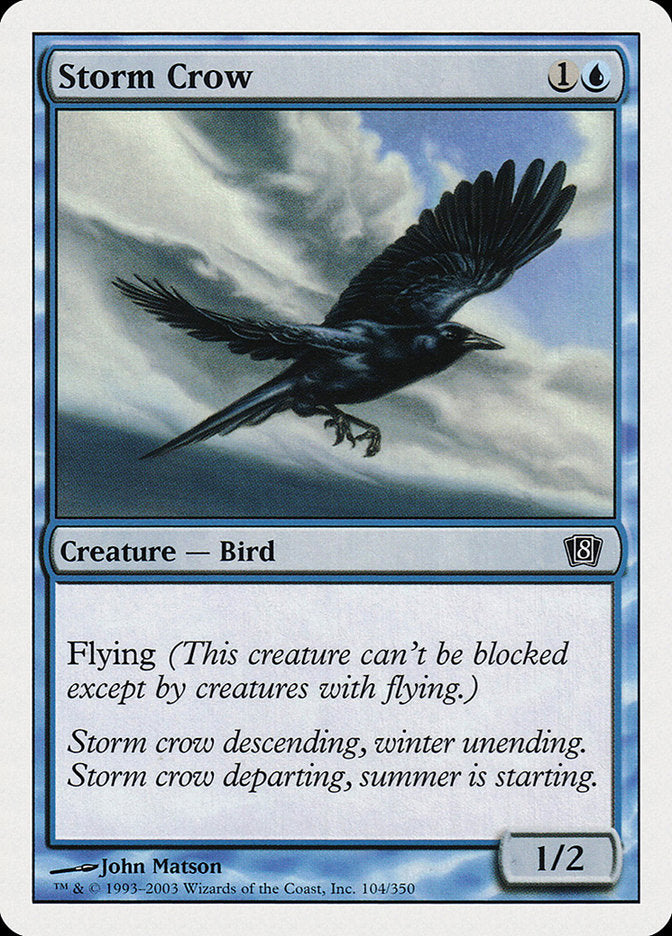 Corbeau de tempête [Huitième édition]