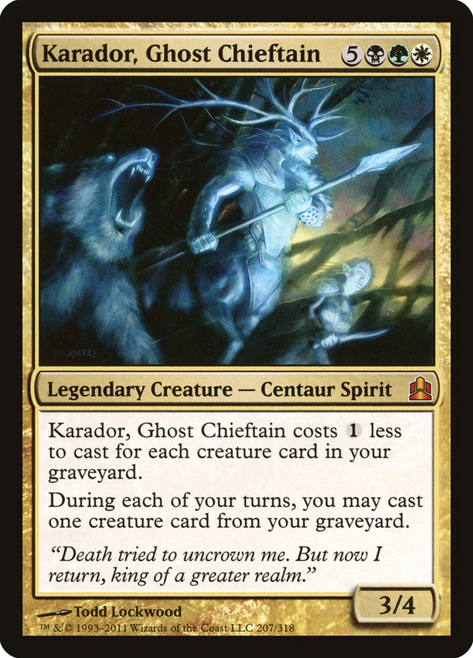 Karador, Jefe Fantasma [Commander 2011]