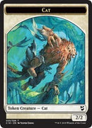 Gato // Soldado Ficha de doble cara [Fichas de Commander 2018]
