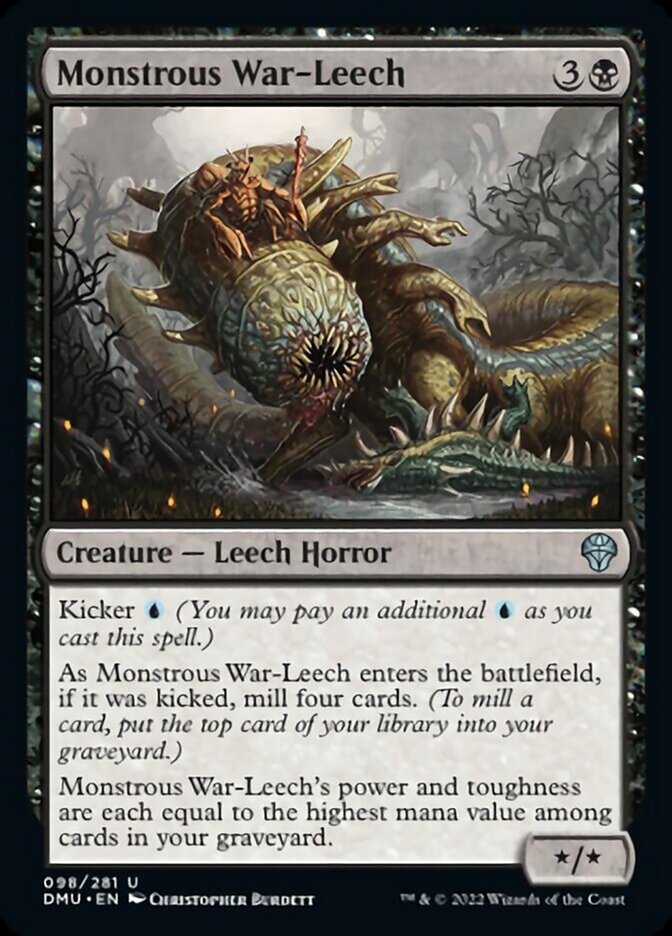 Sangsue de guerre monstrueuse [Dominaria United]