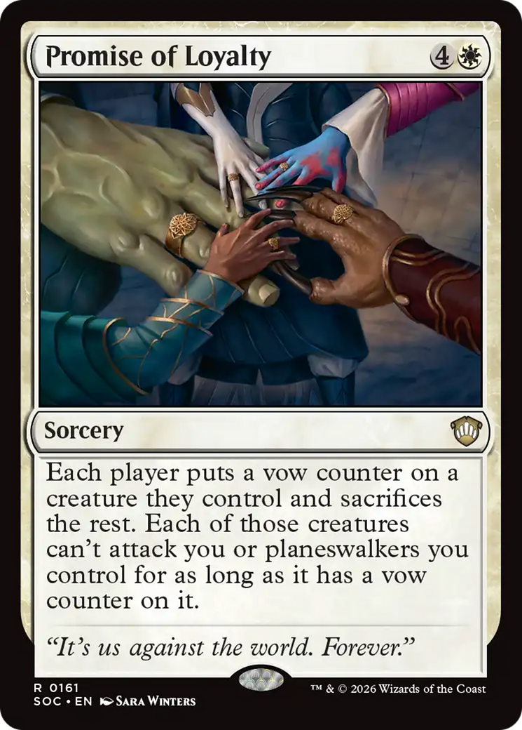 Promesse de fidélité [Commander : Secrets de Strixhaven]