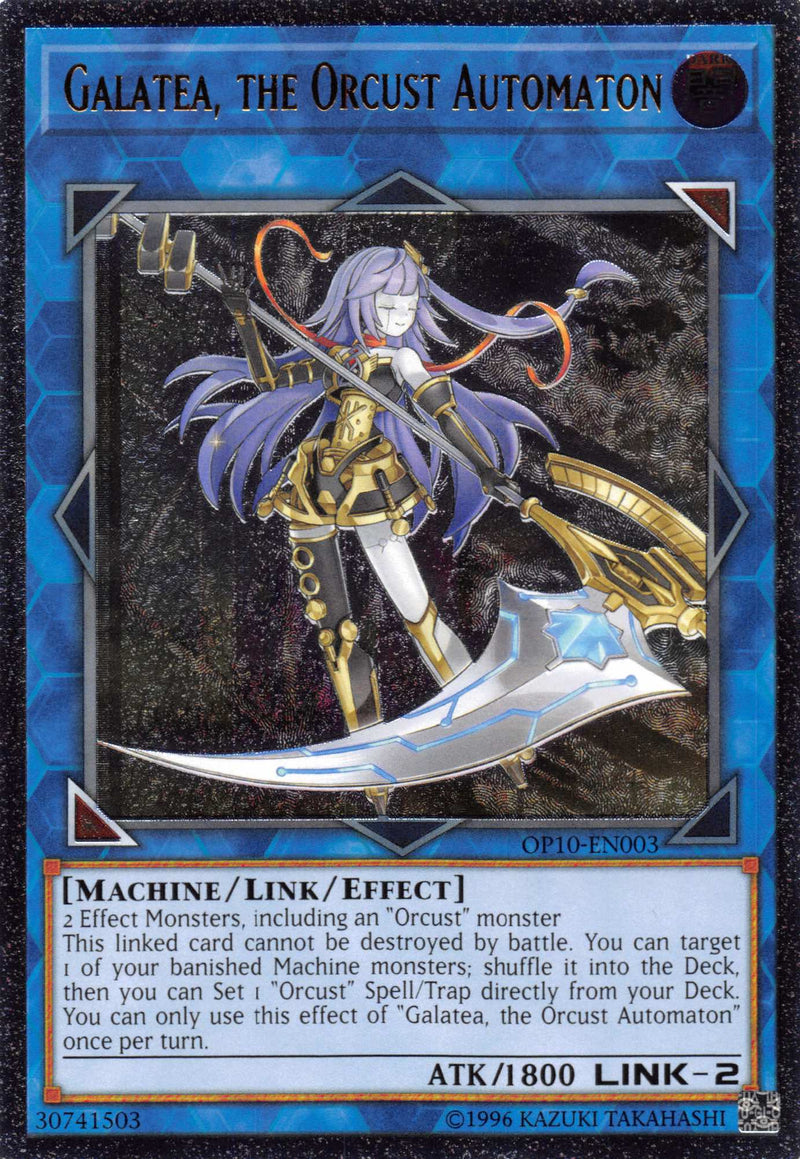 Galatea, la Autómata Orcust [OP10-EN003] Ultimate Rare