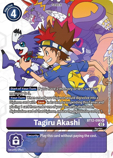 Tagiru Akashi [BT12-096] (Arte Alternativo) [A Través del Tiempo]
