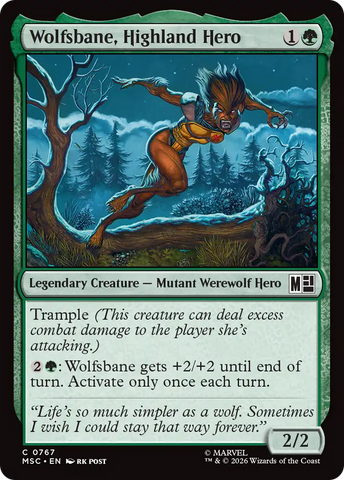 Acónito, Héroe de las Tierras Altas [Marvel Super Heroes Commander]