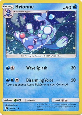 Brionne (40/149) (Holo Cósmico) [Sol y Luna: Set Base]