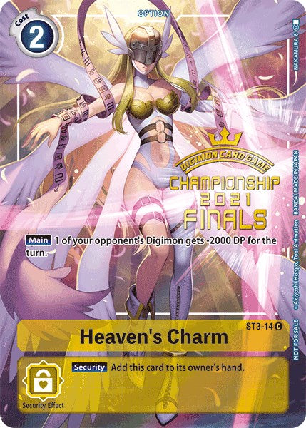 Amuleto Celestial [ST3-14] (Paquete de Evolución de Domador de las Finales del Campeonato 2021) [Mazo de Inicio: Promociones Amarillas Celestiales]